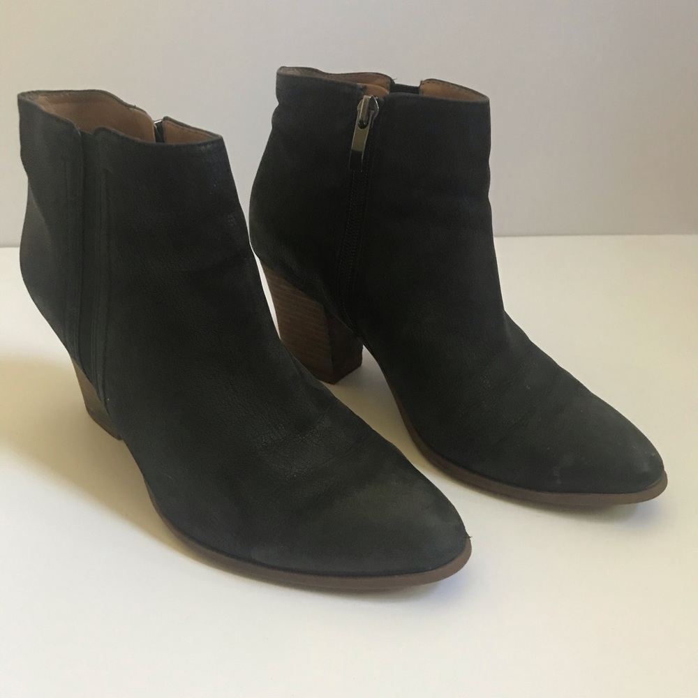 Franco Sarto Black Booties